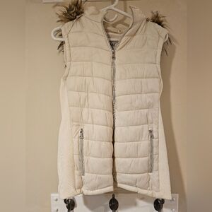 Cream puff vest